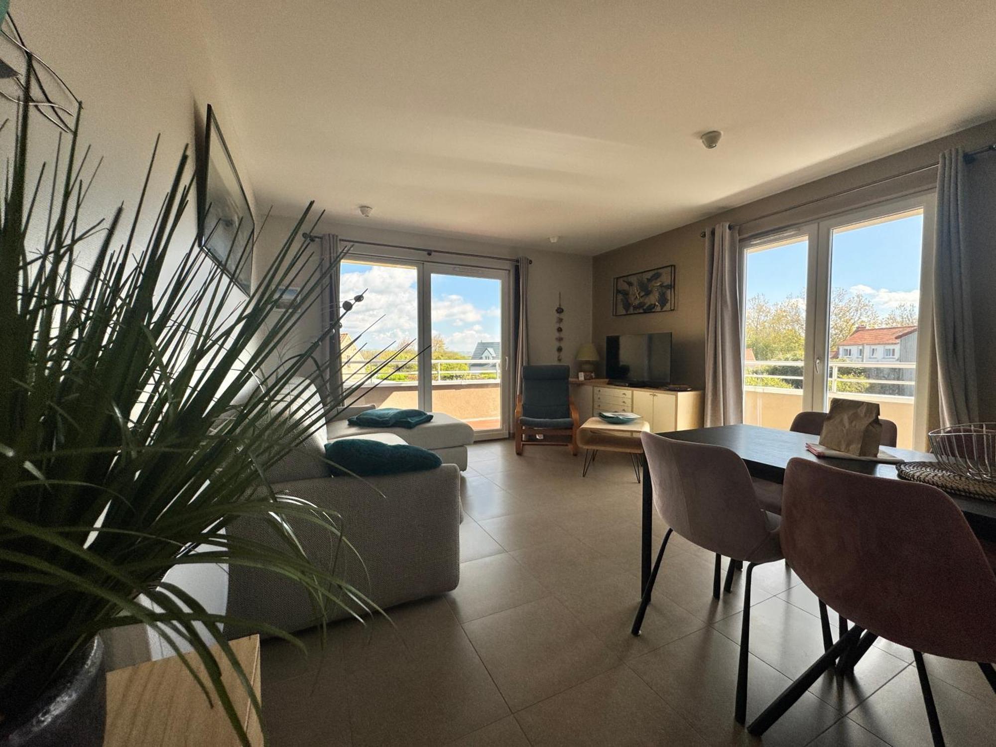 «  Le Sand-Wedge » Appartement Vue Mer Wimereux Luaran gambar